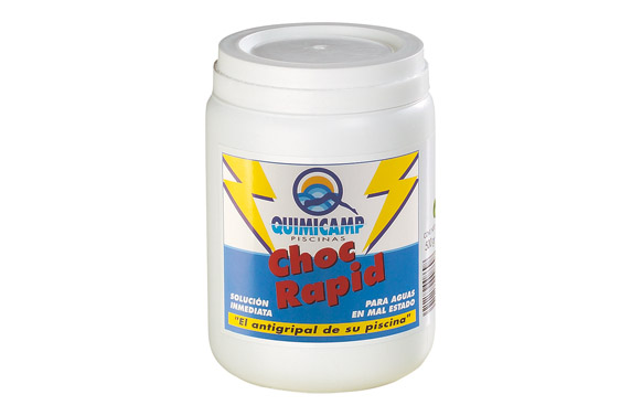 Cloro choc rapid quimicamp 0,5 kg